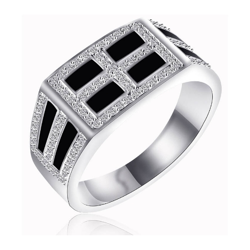 Picture of 925 Silver Jewelry,Mens Ring- SR-381