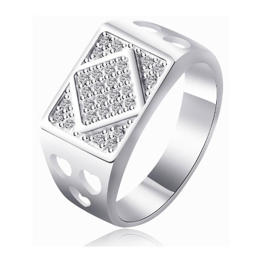 Picture of 925 Silver Jewelry,Mens Ring- SR-397