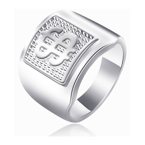 Picture of 925 Silver Jewelry,Mens Ring- SR-418