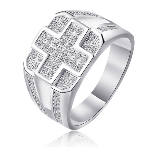 Picture of 925 Silver Jewelry,Mens Ring- SR-424