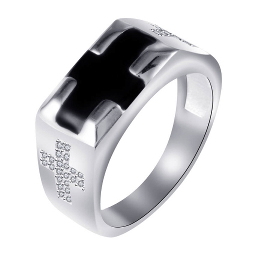 Picture of 925 Silver Jewelry,Mens Ring- SR-435