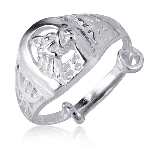 Picture of 925 Silver Jewelry,Kids Ring- SR-469