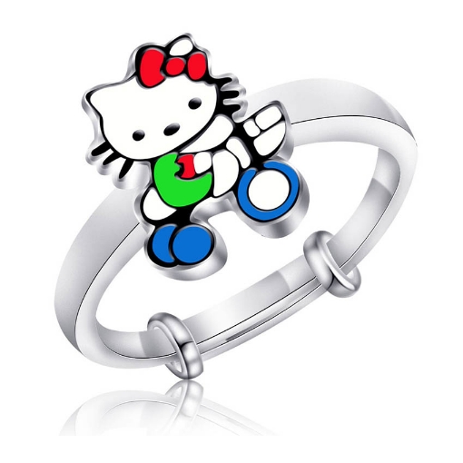 Picture of 925 Silver Jewelry,Kids Ring- SR-473