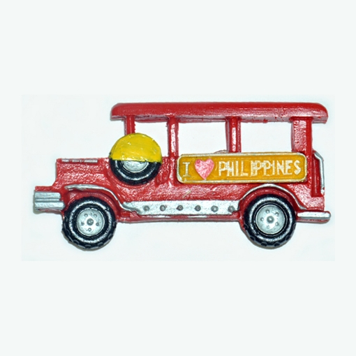 Picture of Jeepney Ref Magnet, Philippine Jeepney Souvenir