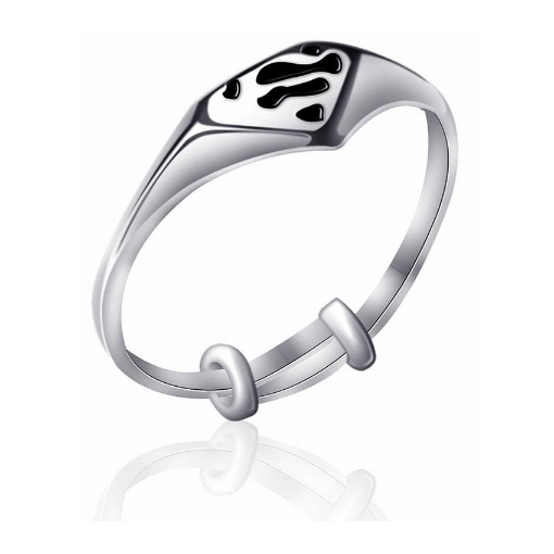 Picture of 925 Silver Jewelry,Kids Ring- SR-489