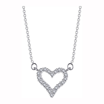 Picture of 925 Silver Jewelry,Center Chain Necklace- LN-075