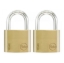 Picture of Key Alike 2 Pieces Brass Padlocks YE1/40/122/2