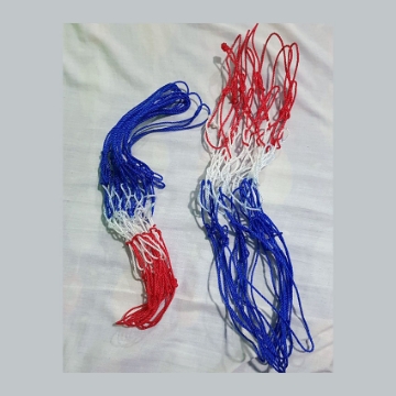 Show details for Tri-color Mini Nylon Goal Ring Net, Ordinary, U04GRNTCN Picture of Tri-color Mini Nylon Goal Ring Net, Ordinary, U04GRNTCN