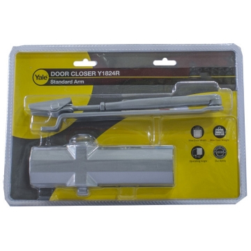 Show details for Yale Y1824R Series, Power Selectable Hydraulic Surface Mounted Door Closer, Y1824R Picture of Yale Y1824R Series, Power Selectable Hydraulic Surface Mounted Door Closer, Y1824R