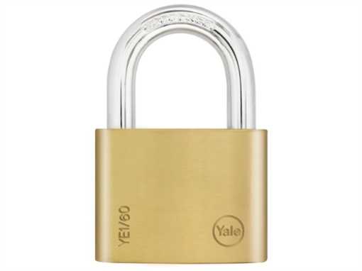 Picture of Yale YE1/60/132/1, Essential Series Indoor Brass Padlock 60mm, YE1601321