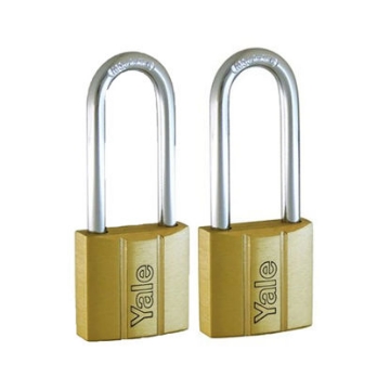 Show details for Yale V140.40 LS60 KA2, Long Shackle Brass Padlocks 140 Series Key Alike 2, V14040LS60 Picture of Yale V140.40 LS60 KA2, Long Shackle Brass Padlocks 140 Series Key Alike 2, V14040LS60