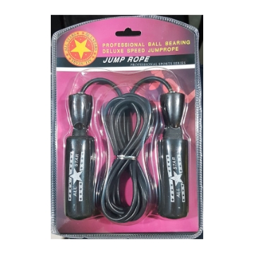 Show details for All Star Professional Skipping Rope, U04PSRBK Picture of All Star Professional Skipping Rope, U04PSRBK