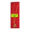 Picture of 18K Saudi Gold Necklace with Pendant, Chain 1.0g, Pendant 0.32g, Size 16", 2805N4H