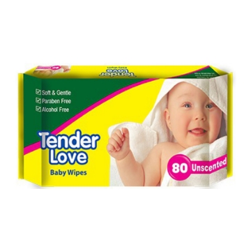 Show details for Tender Love Baby Wipes Unscented, TEN11 Picture of Tender Love Baby Wipes Unscented, TEN11