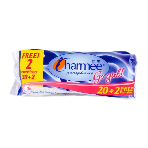 Picture of Charmee  Pantyliners Go Girl 20+2 Free Pantyliners,  CHA125A