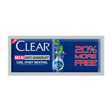Show details for Clear Anti-Dandruff Shampoo 12mL, CLE02 Picture of Clear Anti-Dandruff Shampoo 12mL, CLE02