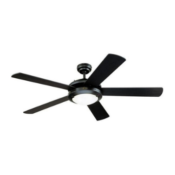 Show details for Westinghouse Comet 52" Matte Black Ceiling Fan, WH5C52BKD Picture of Westinghouse Comet 52" Matte Black Ceiling Fan, WH5C52BKD