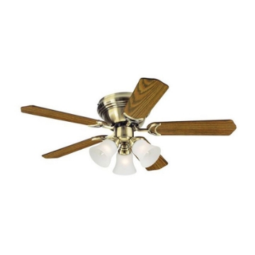 Show details for Westinghouse Contempra Trio 42" Antique Brass Ceiling Fan, WH5NH42ABF Picture of Westinghouse Contempra Trio 42" Antique Brass Ceiling Fan, WH5NH42ABF