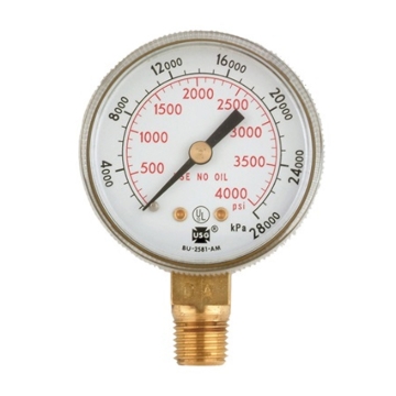 Harris Oxygen Gauge 4000 PSI