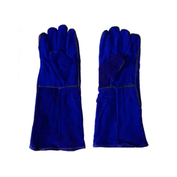Show details for S-Ks Tools USA 16" Genuine Cowhide Welding Gloves (Blue), 16" Picture of S-Ks Tools USA 16" Genuine Cowhide Welding Gloves (Blue), 16"