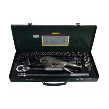 Show details for S-Ks Tools USA Socket Wrench Set (Chrome), A-25 Picture of S-Ks Tools USA Socket Wrench Set (Chrome), A-25