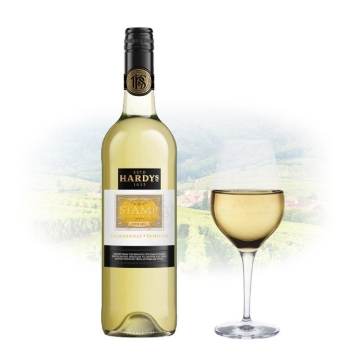 Picture of Hardy's Stamp Chardonnay & Sémillon Australian White Wine 750 ml, HARDYSSTAMP