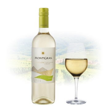 Picture of MontGras Estate Sauvignon Blanc Chilean White Wine 750 ml, MONTGRASSAUVIGNON