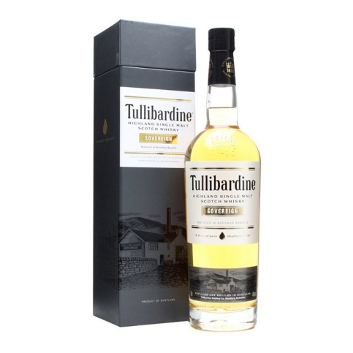 Picture of Tullibardine Sovereign Bourbon Cask Single Malt Scotch Whisky 700 ml, TULLIBARDINESOVEREIGN