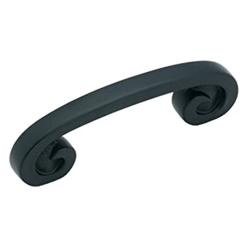 Show details for Amerock Door Pull and Knob Black, AR9337FB Picture of Amerock Door Pull and Knob Black, AR9337FB