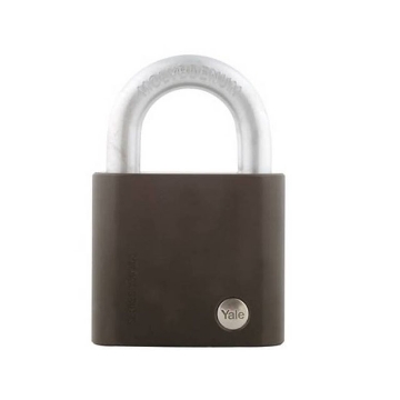 Show details for Yale DC Padlock Heavy Duty Hardened Steel Black 70mm 25mm Shackle, YLHY100/70/125/1 Picture of Yale DC Padlock Heavy Duty Hardened Steel Black 70mm 25mm Shackle, YLHY100/70/125/1