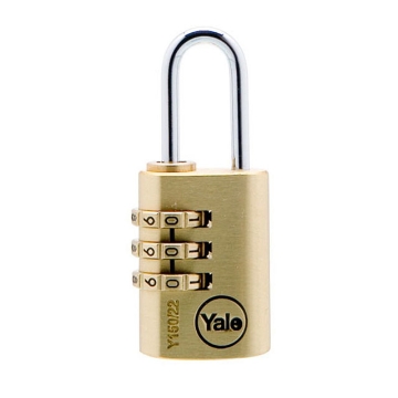 Show details for Yale Padlock Solid Brass 20mm Combination, YLHV68820 Picture of Yale Padlock Solid Brass 20mm Combination, YLHV68820