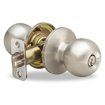 Show details for Yale Knobset Entrance Essential Satin Stainless Steel, YLHVCA4147US32D Picture of Yale Knobset Entrance Essential Satin Stainless Steel, YLHVCA4147US32D