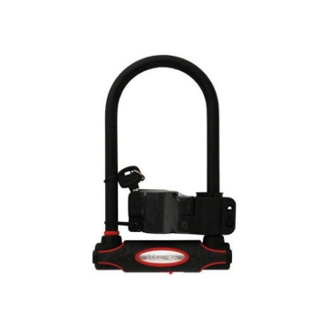 Show details for Master Lock U-Lock High Security Hardened Steel 280 x 110 x 13mm Black, MSP8195DPROLW Picture of Master Lock U-Lock High Security Hardened Steel 280 x 110 x 13mm Black, MSP8195DPROLW