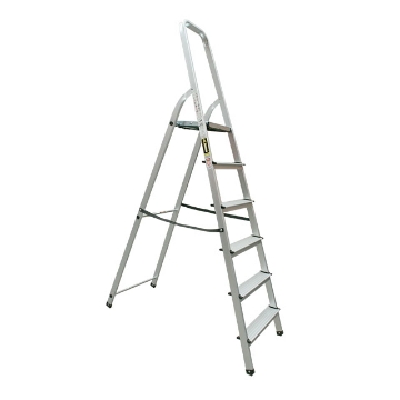 Show details for Jinmao Aluminum 8 Steps 6 Ft. Height Ladder 150kg, JMAO113108 Picture of Jinmao Aluminum 8 Steps 6 Ft. Height Ladder 150kg, JMAO113108
