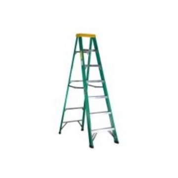 Show details for Jinmao 6 Step Fiberglass 7' Step Ladder 225 lbs  Green, JMFM22106II Picture of Jinmao 6 Step Fiberglass 7' Step Ladder 225 lbs  Green, JMFM22106II