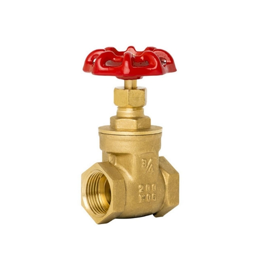 Picture of Omega Brass Gate Valve (1/2 in, 3/4 in, 1 in, 1 1/4 in, 1 1/2 in, 2 in), GV-3000-05