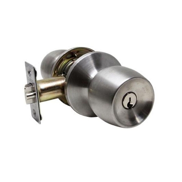 Show details for Ezset Knobset Entrance Devon Satin Stainless Steel Grade 3, EZ100TDNUS32D Picture of Ezset Knobset Entrance Devon Satin Stainless Steel Grade 3, EZ100TDNUS32D