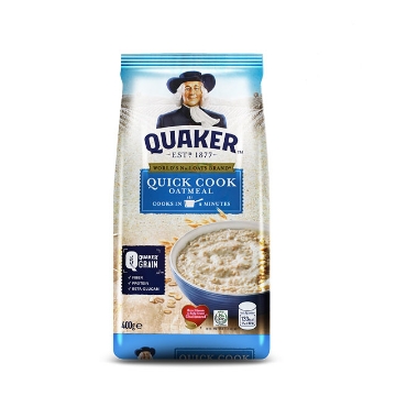 Show details for Quaker Oats Quick Cook ((200g, 400g, 800g), QUA24 Picture of Quaker Oats Quick Cook ((200g, 400g, 800g), QUA24