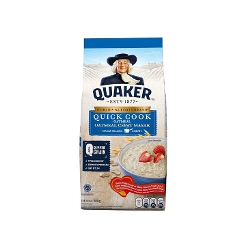 Show details for Quaker Oats Quick Cook ((200g, 400g, 800g), QUA24 Picture of Quaker Oats Quick Cook ((200g, 400g, 800g), QUA24