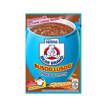 Show details for Nestle Bearbrand Busog Lusog Cereals 28g (Choco Yummy, Milky Yummy), BEA07 Picture of Nestle Bearbrand Busog Lusog Cereals 28g (Choco Yummy, Milky Yummy), BEA07