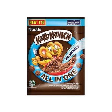 Show details for Nestle Koko Krunch Cereal All in One 35g, KOK01 Picture of Nestle Koko Krunch Cereal All in One 35g, KOK01