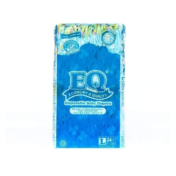 Show details for EQ Diaper Colors Large 34's, EQ079Y Picture of EQ Diaper Colors Large 34's, EQ079Y