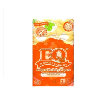 Show details for EQ Diaper Colors Xtra Large 4's, EQ091 Picture of EQ Diaper Colors Xtra Large 4's, EQ091