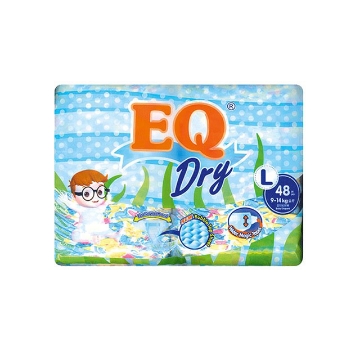 Show details for EQ Diaper Dry Large (4's, 48's, 72's), EQ035Y Picture of EQ Diaper Dry Large (4's, 48's, 72's), EQ035Y