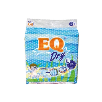 Show details for EQ Diaper Dry Large (4's, 48's, 72's), EQ035Y Picture of EQ Diaper Dry Large (4's, 48's, 72's), EQ035Y