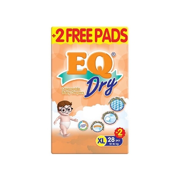 Show details for EQ Diaper Dry Xtra Large 28+2's, EQ032AY Picture of EQ Diaper Dry Xtra Large 28+2's, EQ032AY