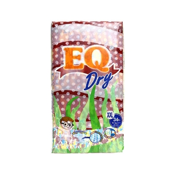 Show details for EQ Diaper Dry XXL 36's, EQ072 Picture of EQ Diaper Dry XXL 36's, EQ072
