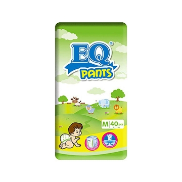 Show details for EQ Diaper Pants Medium (10's, 24's, 40's), EQ081Y Picture of EQ Diaper Pants Medium (10's, 24's, 40's), EQ081Y