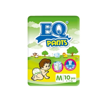 Show details for EQ Diaper Pants Medium (10's, 24's, 40's), EQ081Y Picture of EQ Diaper Pants Medium (10's, 24's, 40's), EQ081Y