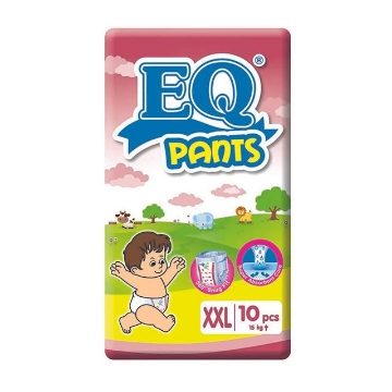 Show details for EQ Diaper Pants XXL (10's, 24's, 40's, 66's), EQ049 Picture of EQ Diaper Pants XXL (10's, 24's, 40's, 66's), EQ049